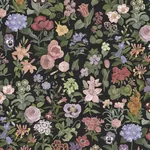 House of Hackney Floralia wallpaper in Noir – SKU 1-WA-FRA-DI-NOI-XXX