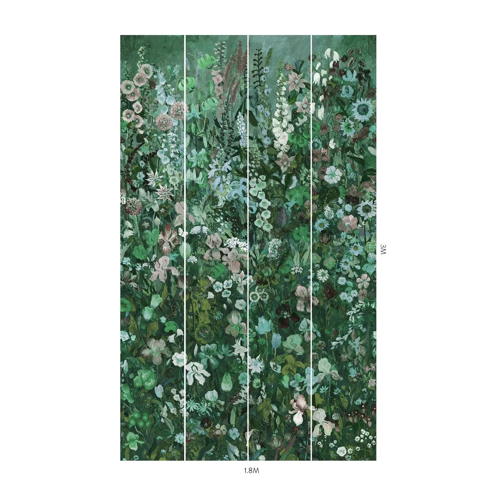 House of Hackney Floribunda Magna Wallpaper – Verde | Wallpaper Twins House of Hackney Floribunda Magna wallpaper in Verde – SKU 1-WA-FLM-DI-VED-XXX