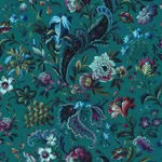 House of Hackney Florika Wallpaper – Petrol | Wallpaper Twins House of Hackney Florika wallpaper in Petrol – SKU 1-WA-FLO-DI-PET-XXX