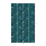 House of Hackney Florika Wallpaper – Petrol | Wallpaper Twins House of Hackney Florika wallpaper in Petrol – SKU 1-WA-FLO-DI-PET-XXX