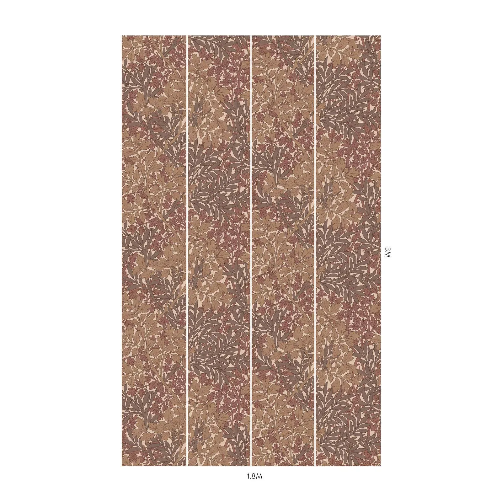 House of Hackney Foliage Magna wallpaper in Earth – SKU 1-WA-FLG-DI-EAR-XXX