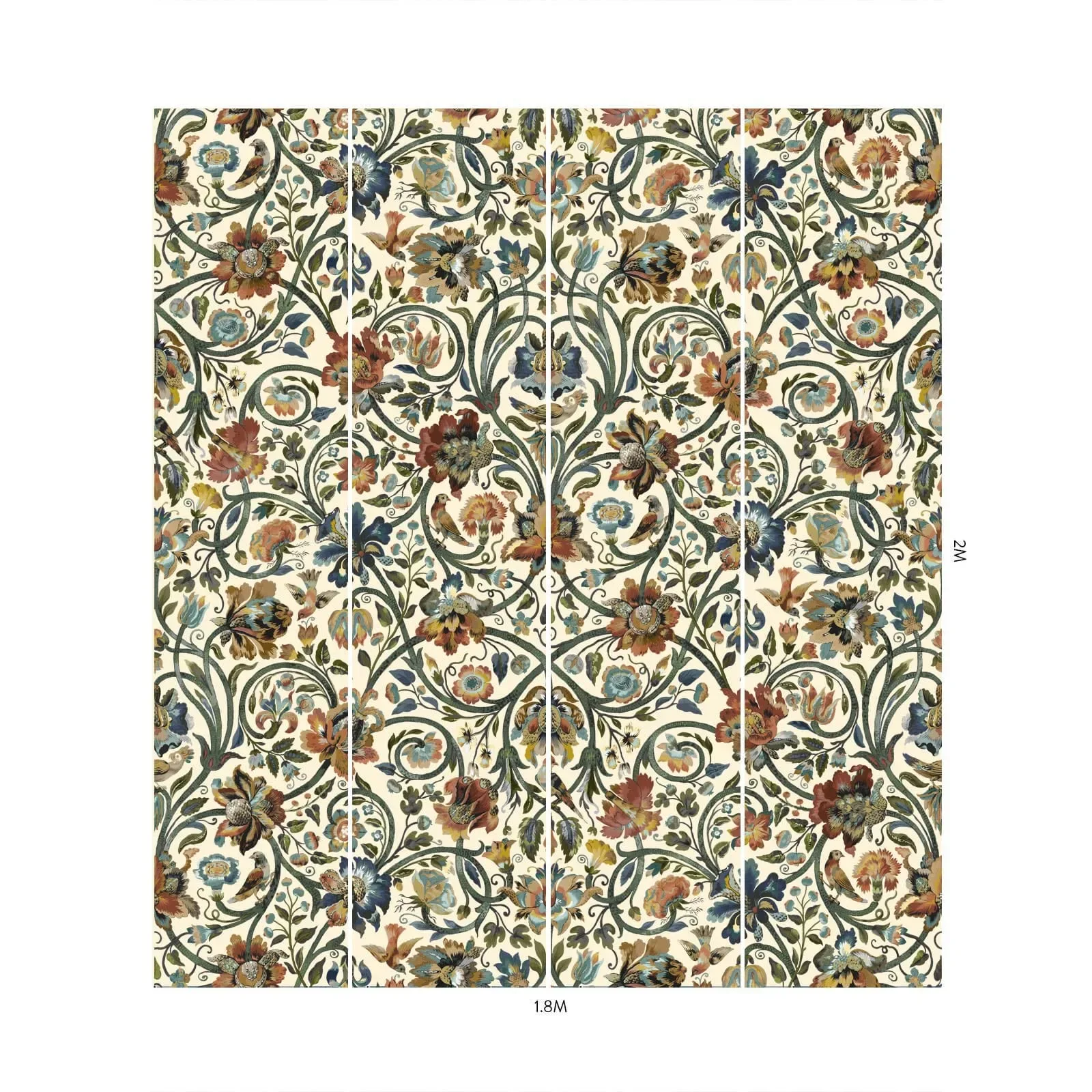 House of Hackney Gaia wallpaper in Ecru – SKU 1-WA-GAI-DI-ECR-XXX
