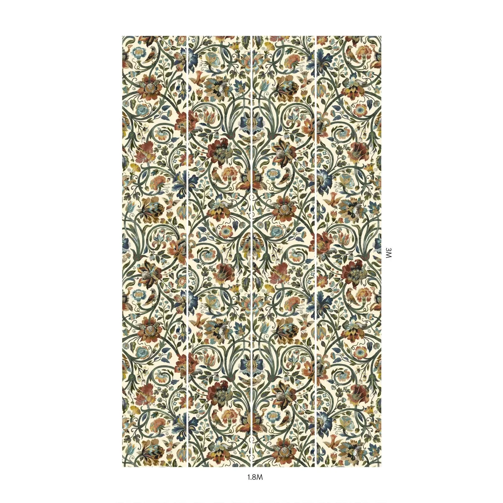 House of Hackney Gaia wallpaper in Ecru – SKU 1-WA-GAI-DI-ECR-XXX