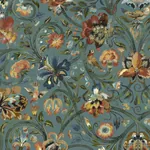 House of Hackney Gaia wallpaper in Prussian Blue – SKU 1-WA-GAI-DI-PRU-XXX