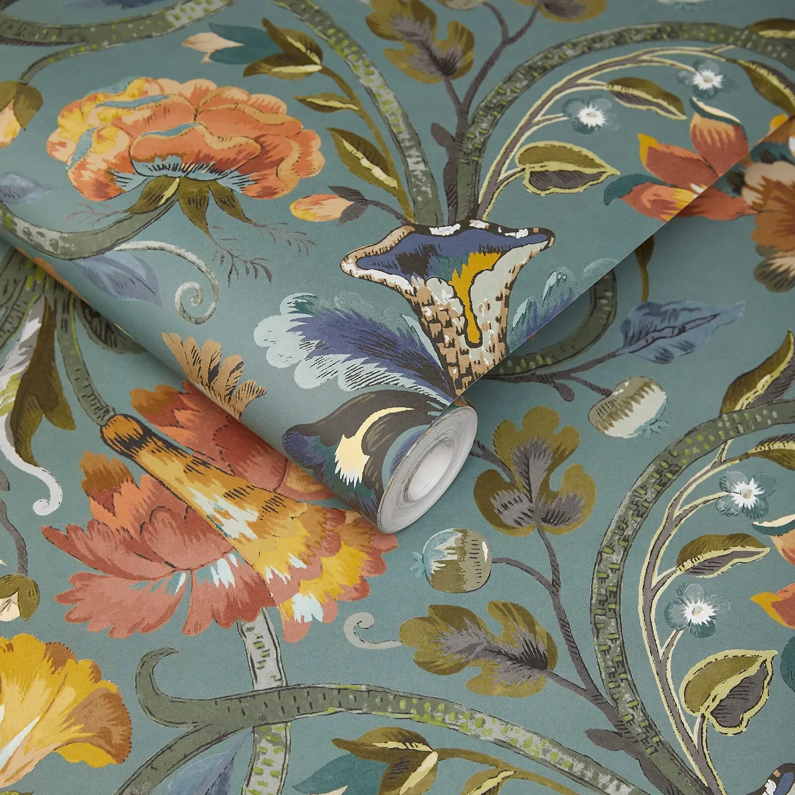 House of Hackney Gaia wallpaper in Prussian Blue – SKU 1-WA-GAI-DI-PRU-XXX