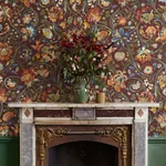 House of Hackney Gaia Wallpaper – Vermillion | Wallpaper Twins House of Hackney Gaia wallpaper in Vermillion – SKU 1-WA-GAI-DI-VER-XXX