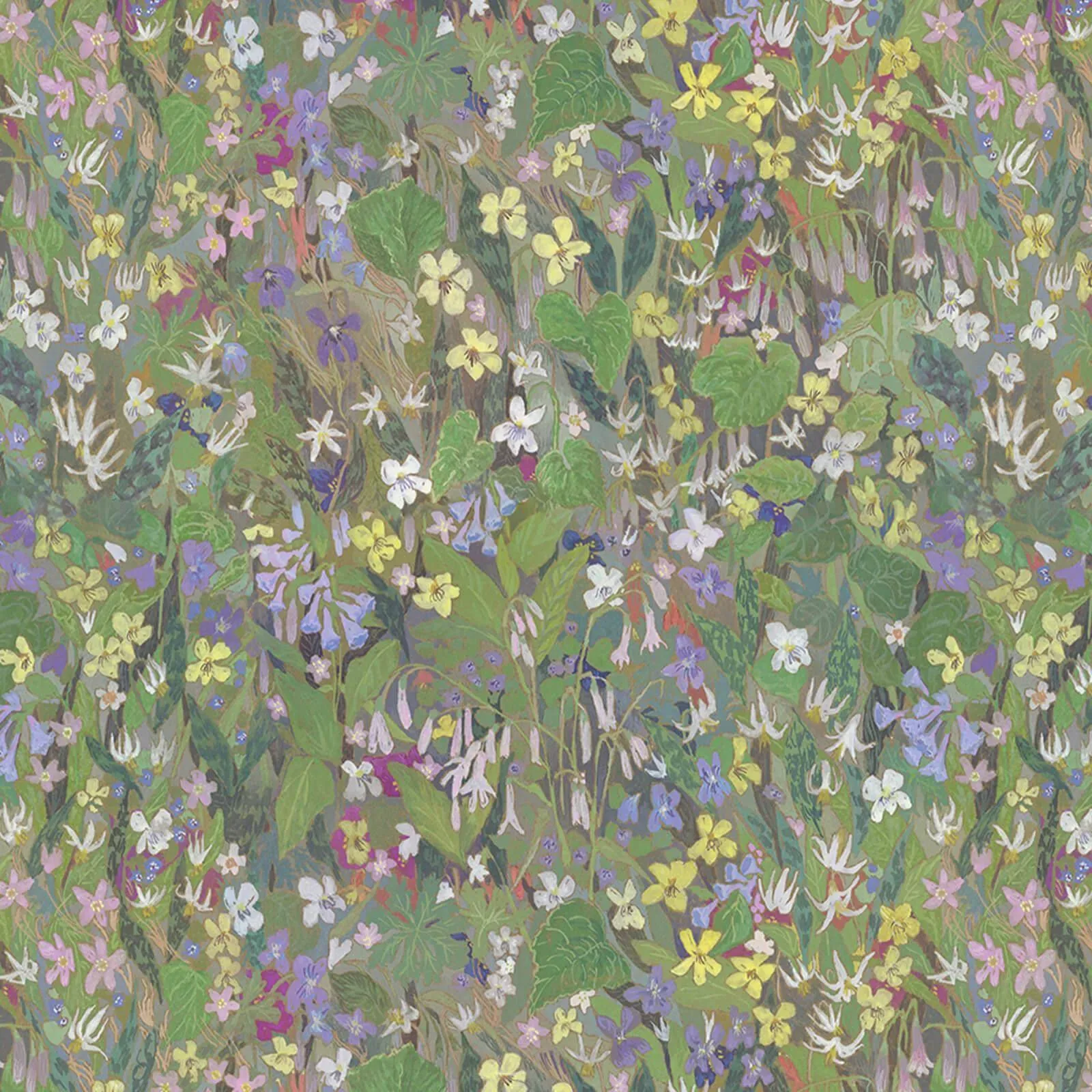 House of Hackney Gardenia wallpaper in Verde – SKU 1-WA-GAR-DI-VER-XXX