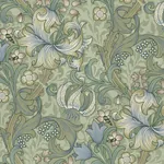 House of Hackney Golden Lily wallpaper in Apple – SKU 1-WA-GOL-DI-APP-XXX