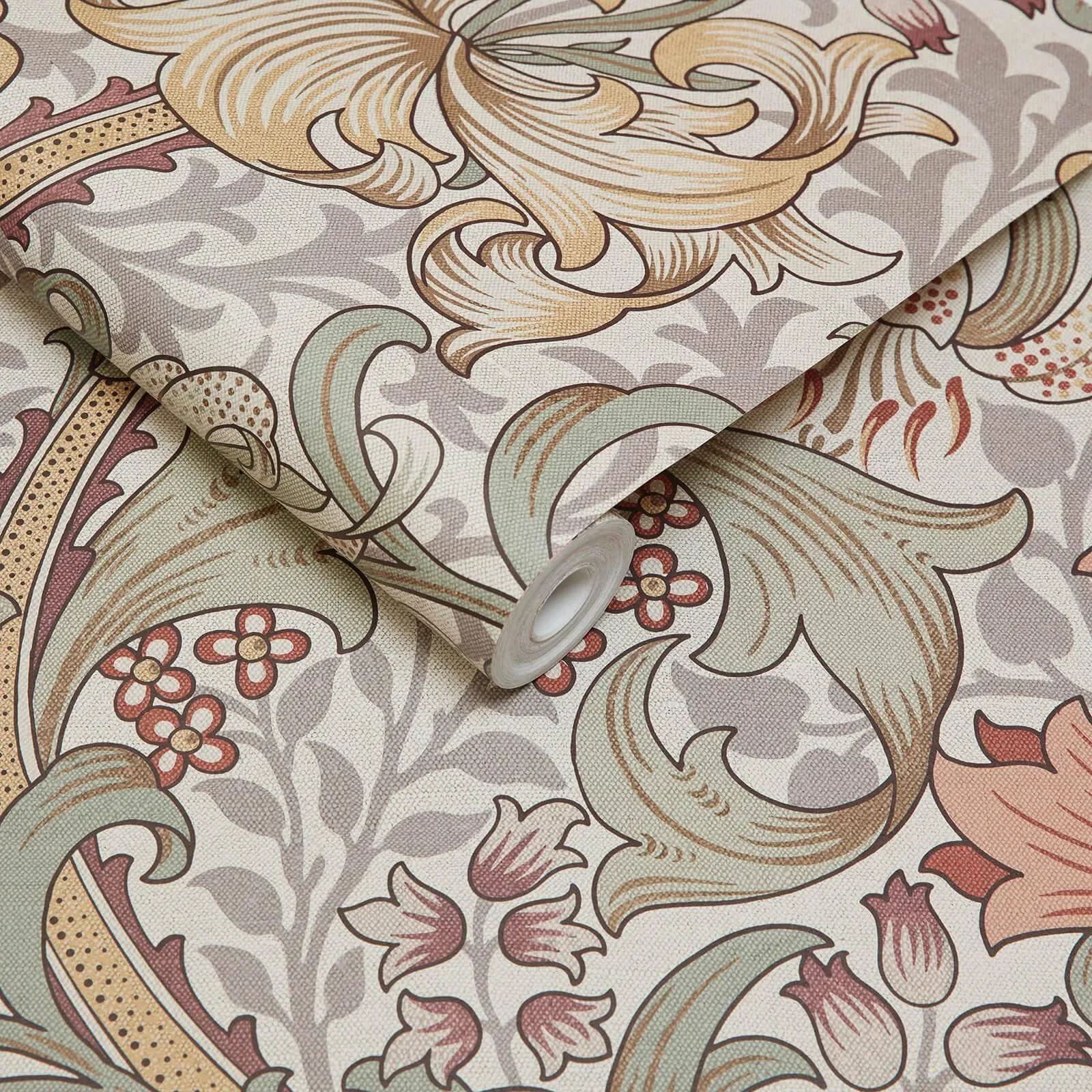 House of Hackney Golden Lily Wallpaper – Cirrus | Wallpaper Twins House of Hackney Golden Lily wallpaper in Cirrus – SKU 1-WA-GOL-DI-CIR-XXX