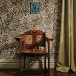 House of Hackney Golden Lily Wallpaper – Moonstone | Wallpaper Twins House of Hackney Golden Lily wallpaper in Moonstone – SKU 1-WA-GOL-DI-MOO-XXX