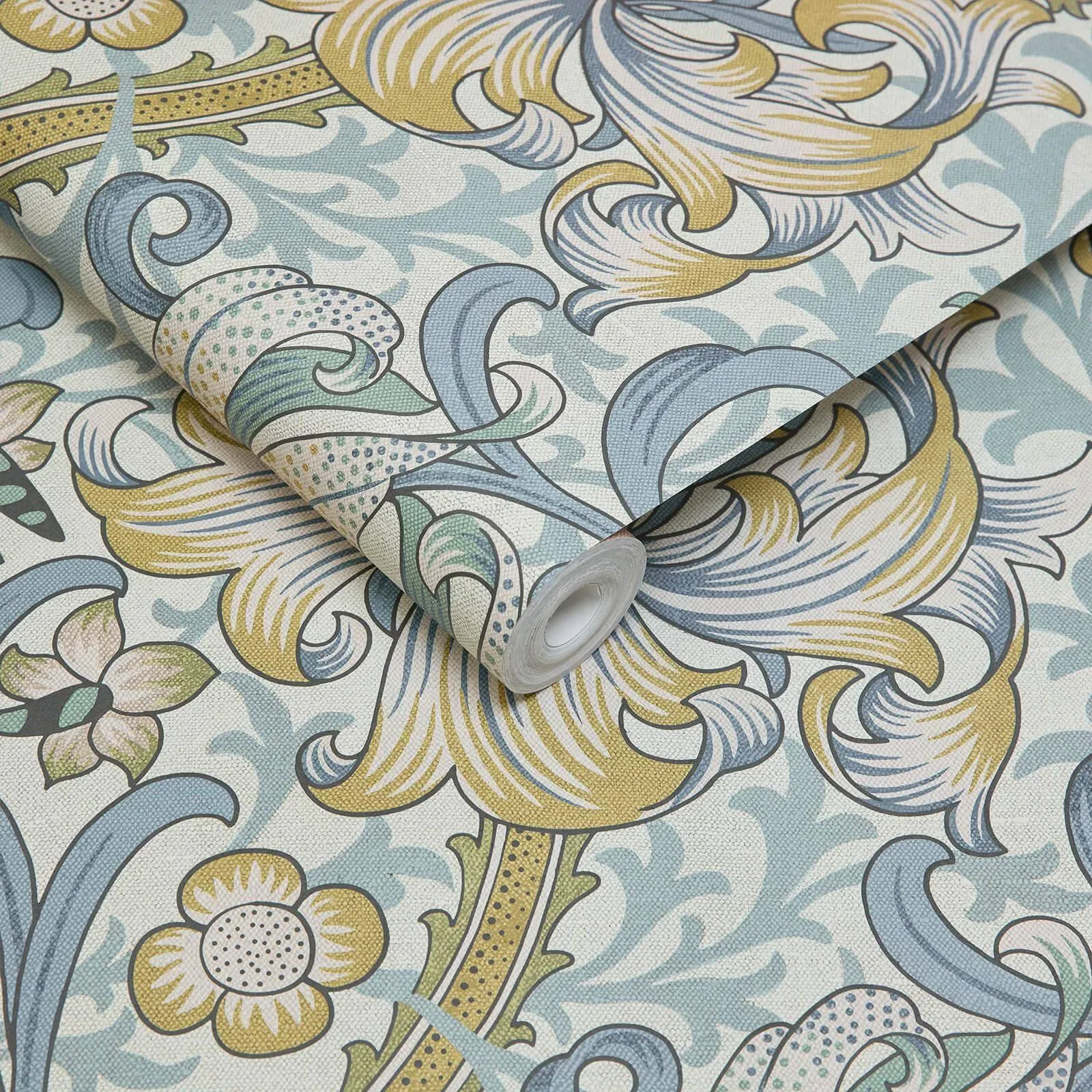House of Hackney Golden Lily Wallpaper – Moonstone | Wallpaper Twins House of Hackney Golden Lily wallpaper in Moonstone – SKU 1-WA-GOL-DI-MOO-XXX