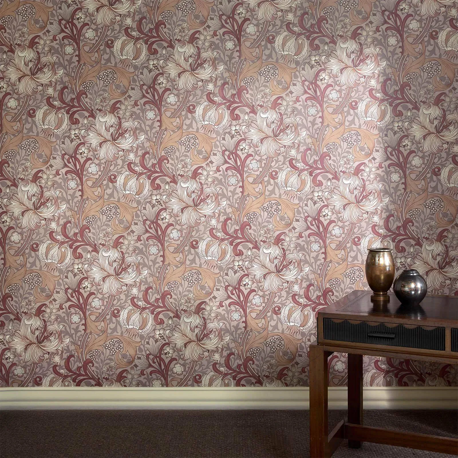 House of Hackney Golden Lily Wallpaper – Tourmaline | Wallpaper Twins House of Hackney Golden Lily wallpaper in Tourmaline – SKU 1-WA-GOL-DI-TOU-XXX