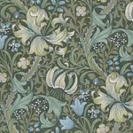 House of Hackney Golden Lily wallpaper in Verde – SKU 1-WA-GOL-DI-VER-XXX