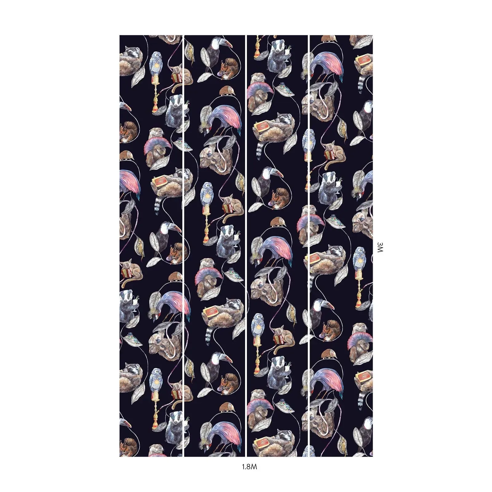 House of Hackney Hackney Empire Wallpaper – Midnight | Wallpaper Twins House of Hackney Hackney Empire wallpaper in Midnight – SKU 1-WA-HAC-DI-MID-XXX