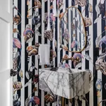 House of Hackney Hackney Empire wallpaper in Midnight Stripe – SKU 1-WA-HAC-DI-MID-STR