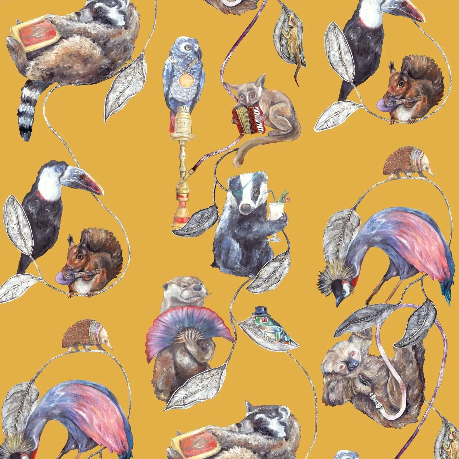 HACKNEY EMPIRE Wallpaper – Ochre