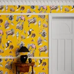 House of Hackney Hackney Empire Wallpaper – Ochre | Wallpaper Twins House of Hackney Hackney Empire wallpaper in Ochre – SKU 1-WA-HAC-DI-OCH-XXX