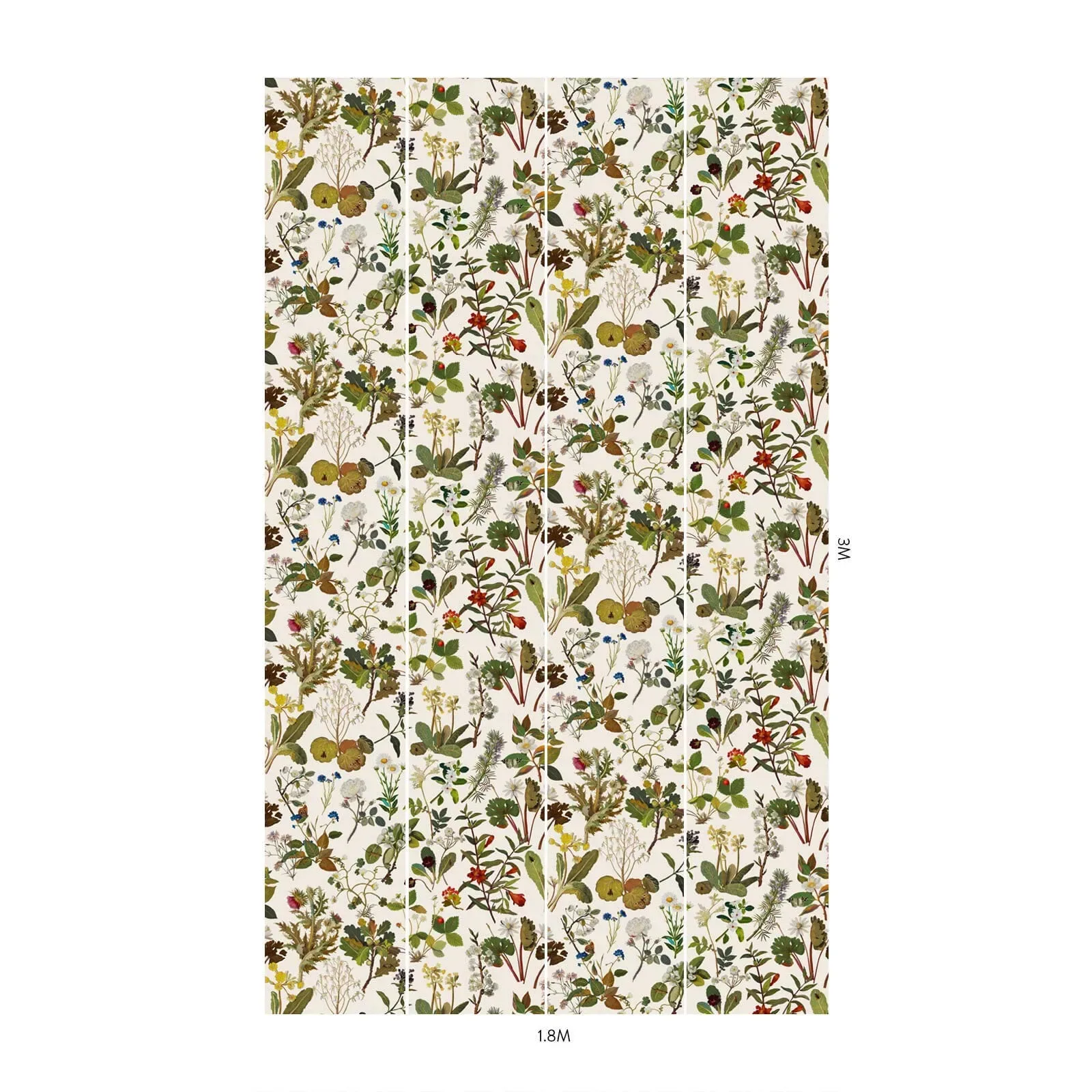 House of Hackney Herbarium Wallpaper – Ecru | Wallpaper Twins House of Hackney Herbarium wallpaper in Ecru – SKU 1-WA-HER-DI-ECR-XXX
