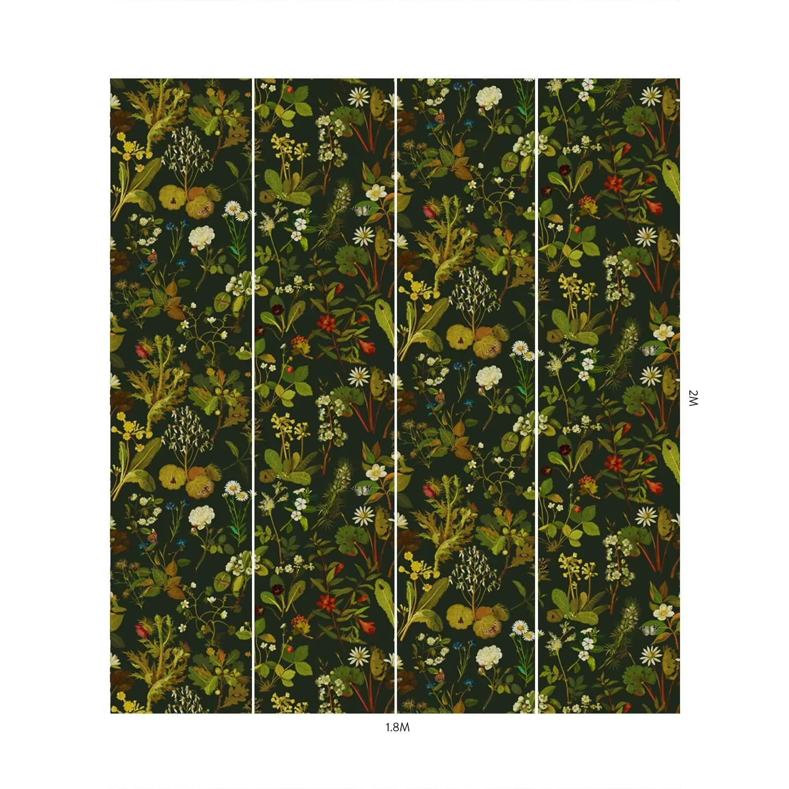 House of Hackney Herbarium Wallpaper – Midnight | Wallpaper Twins House of Hackney Herbarium wallpaper in Midnight – SKU 1-WA-HER-DI-MID-XXX