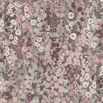 House of Hackney Hollyhocks wallpaper in Earth – SKU 1-WA-HOL-DI-EAR-XXX