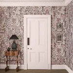 House of Hackney Hollyhocks wallpaper in Earth – SKU 1-WA-HOL-DI-EAR-XXX