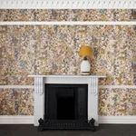 House of Hackney Hollyhocks Wallpaper – Flax | Wallpaper Twins House of Hackney Hollyhocks wallpaper in Flax – SKU 1-WA-HOL-DI-FAX-XXX