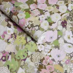 House of Hackney Hollyhocks Wallpaper – Meadow | Wallpaper Twins House of Hackney Hollyhocks wallpaper in Meadow – SKU 1-WA-HOL-DI-MEA-XXX