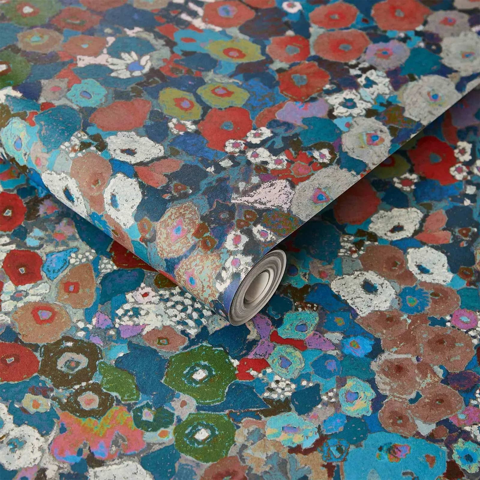 House of Hackney Hollyhocks Wallpaper – Winter | Wallpaper Twins House of Hackney Hollyhocks wallpaper in Winter – SKU 1-WA-HOL-DI-WIT-XXX