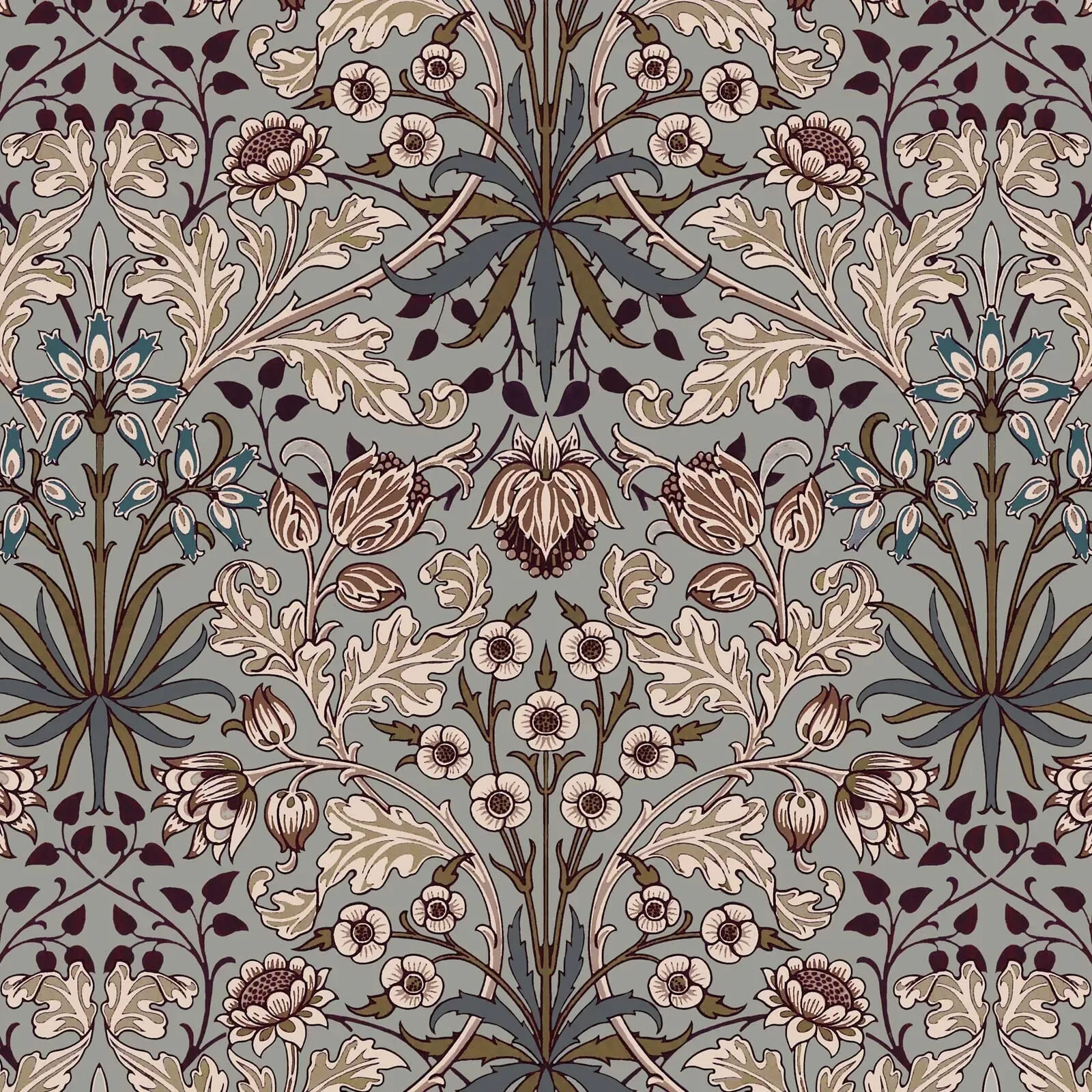 HYACINTH Wallpaper – Dove Grey