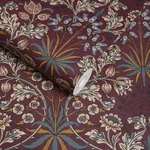 House of Hackney Hyacinth Wallpaper – Mulberry | Wallpaper Twins House of Hackney Hyacinth wallpaper in Mulberry – SKU 1-WA-HYA-DI-MUL-XXX