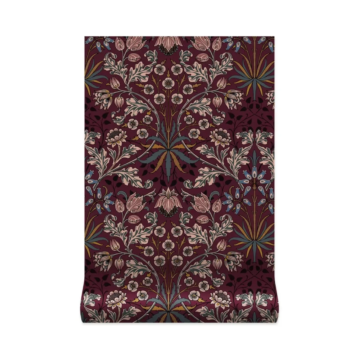 House of Hackney Hyacinth Wallpaper – Mulberry | Wallpaper Twins House of Hackney Hyacinth wallpaper in Mulberry – SKU 1-WA-HYA-DI-MUL-XXX