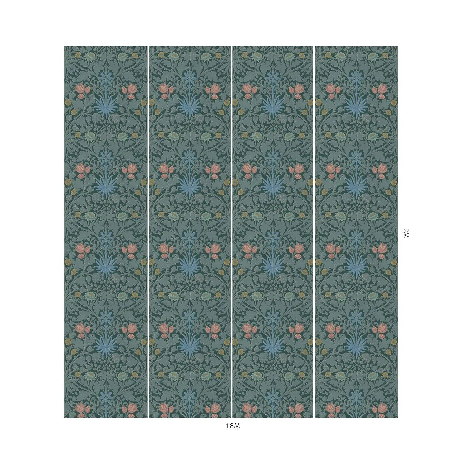 House of Hackney Hyacinth Novellus Wallpaper – Euphorbia | Wallpaper Twins House of Hackney Hyacinth Novellus wallpaper in Euphorbia – SKU 1-WA-HYA-DI-EUP-XXX