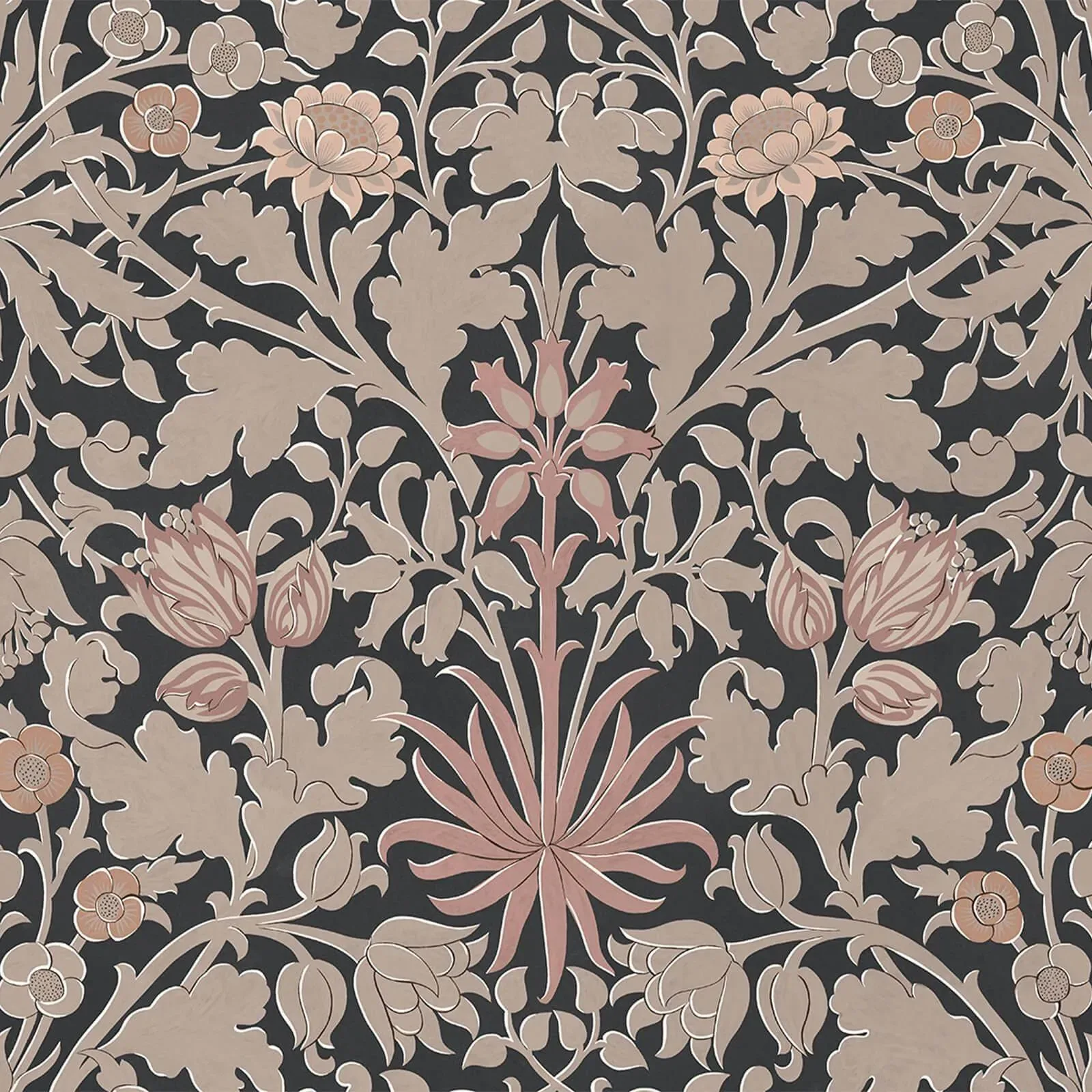 HYACINTH NOVELLUS Wallpaper – Noir