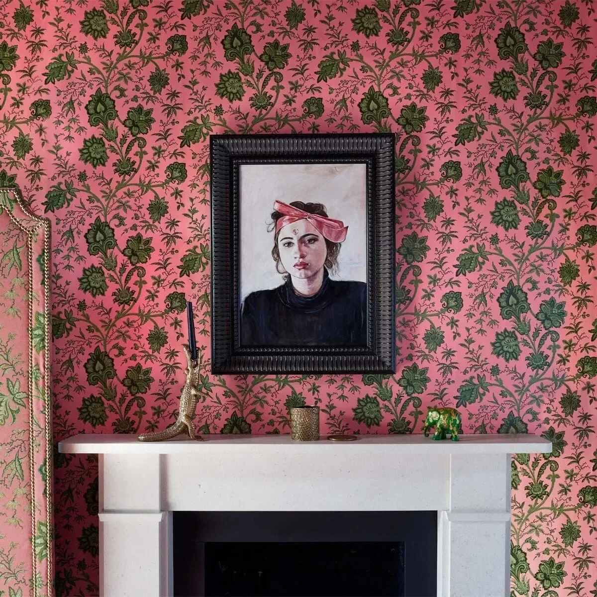 House of Hackney Indienne Wallpaper – Amaranth | Wallpaper Twins House of Hackney Indienne wallpaper in Amaranth – SKU 1-WA-IND-DI-AMA-XXX