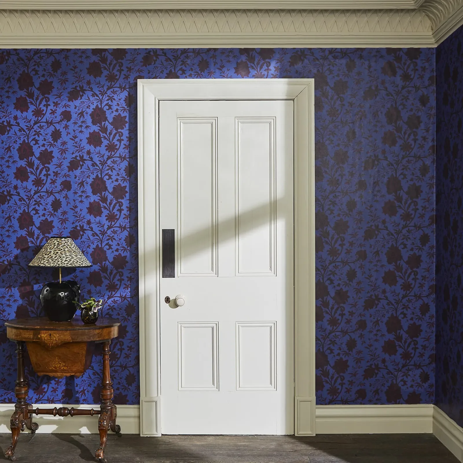 House of Hackney Indienne Wallpaper – Lapis Blue | Wallpaper Twins House of Hackney Indienne wallpaper in Lapis Blue – SKU 1-WA-IND-DI-LAP-XXX
