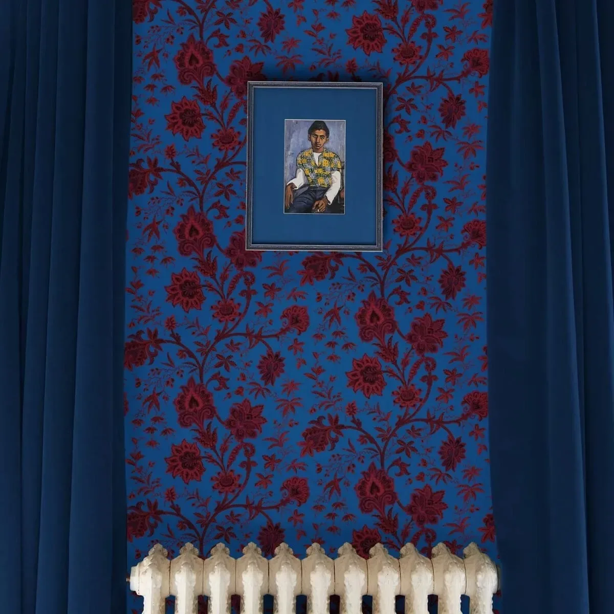 House of Hackney Indienne Wallpaper – Lapis Blue | Wallpaper Twins House of Hackney Indienne wallpaper in Lapis Blue – SKU 1-WA-IND-DI-LAP-XXX