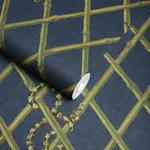 House of Hackney Khasia wallpaper in Midnight – SKU 1-WA-KHA-DI-MID-XXX