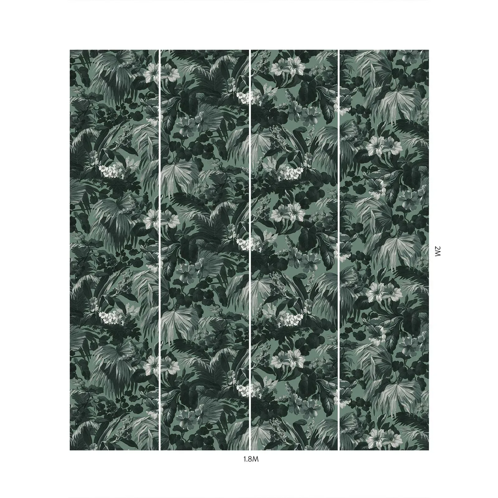 House of Hackney Limerence wallpaper in Fern – SKU 1-WA-LIM-DI-FER-XXX