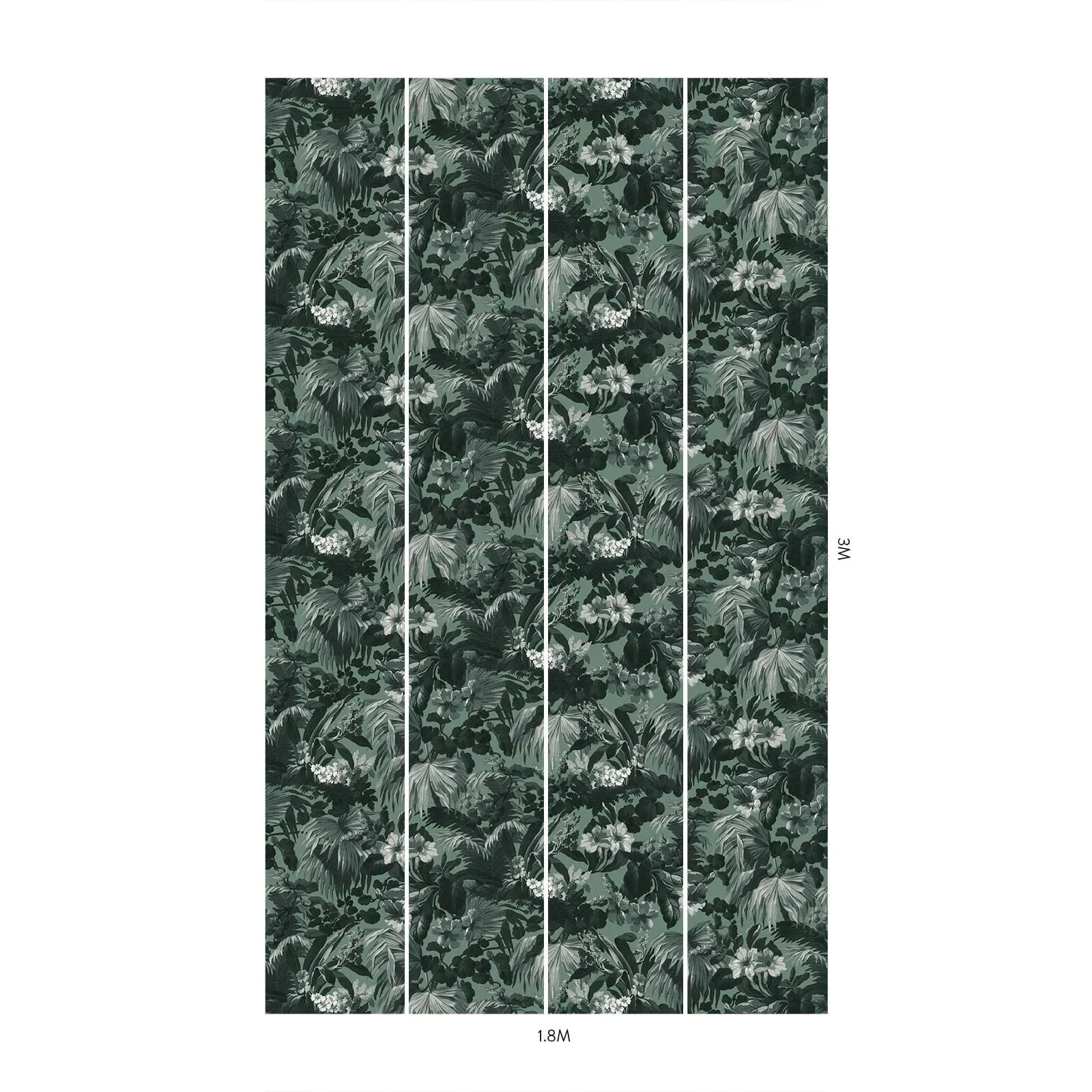 House of Hackney Limerence wallpaper in Fern – SKU 1-WA-LIM-DI-FER-XXX