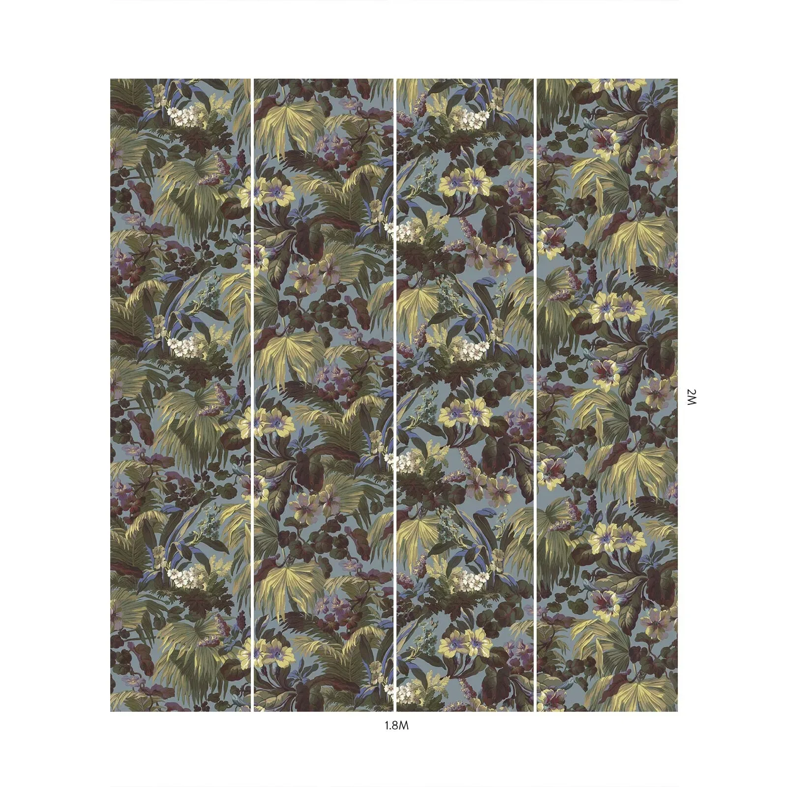 House of Hackney Limerence Wallpaper – Indigo | Wallpaper Twins House of Hackney Limerence wallpaper in Indigo – SKU 1-WA-LIM-DI-IND-XXX