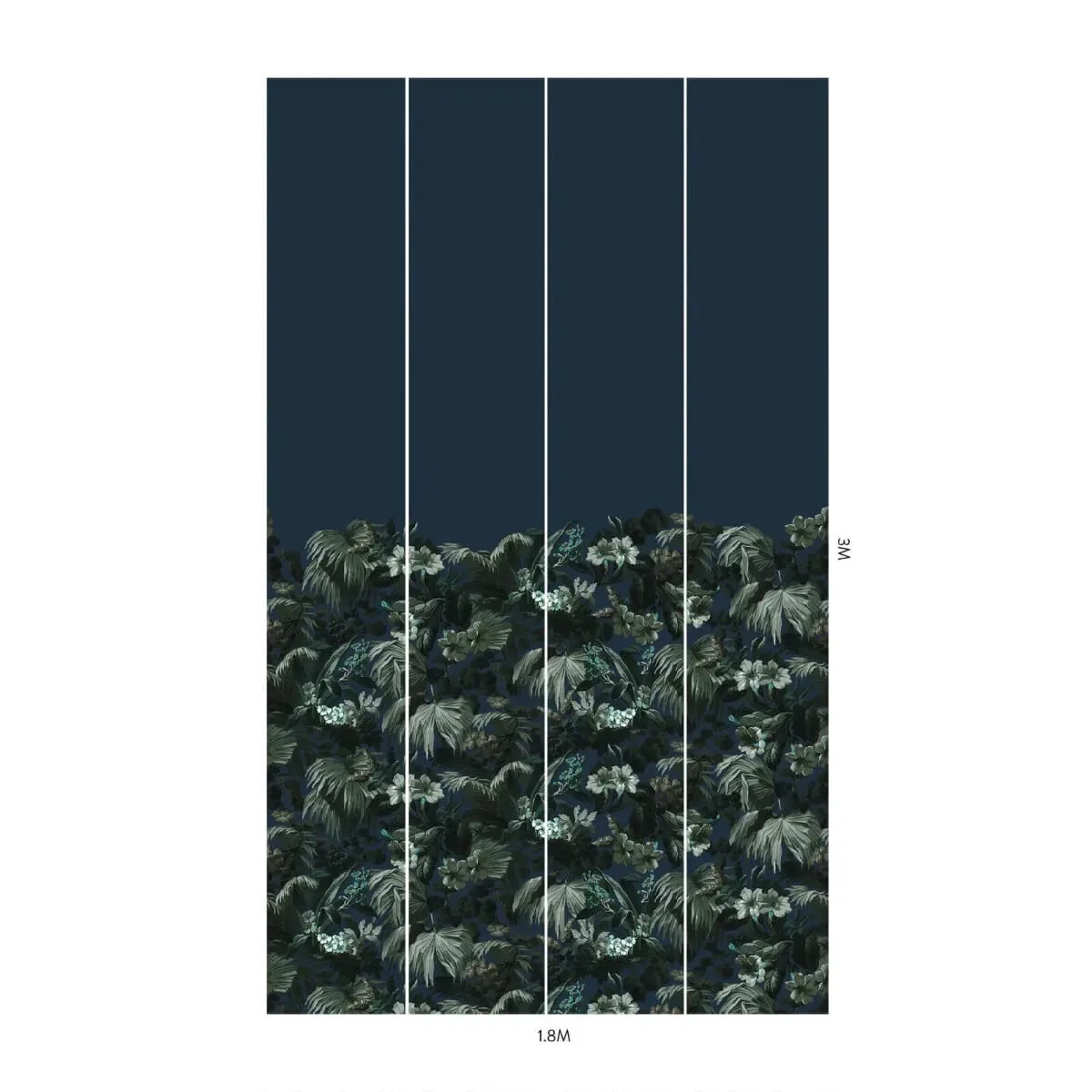 House of Hackney Limerence wallpaper in Ink – SKU 1-WA-LIM-DI-INK-PBL