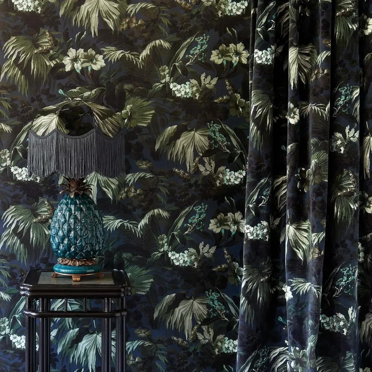 House of Hackney Limerence Wallpaper – Ink | Wallpaper Twins House of Hackney Limerence wallpaper in Ink – SKU 1-WA-LIM-DI-INK-XXX