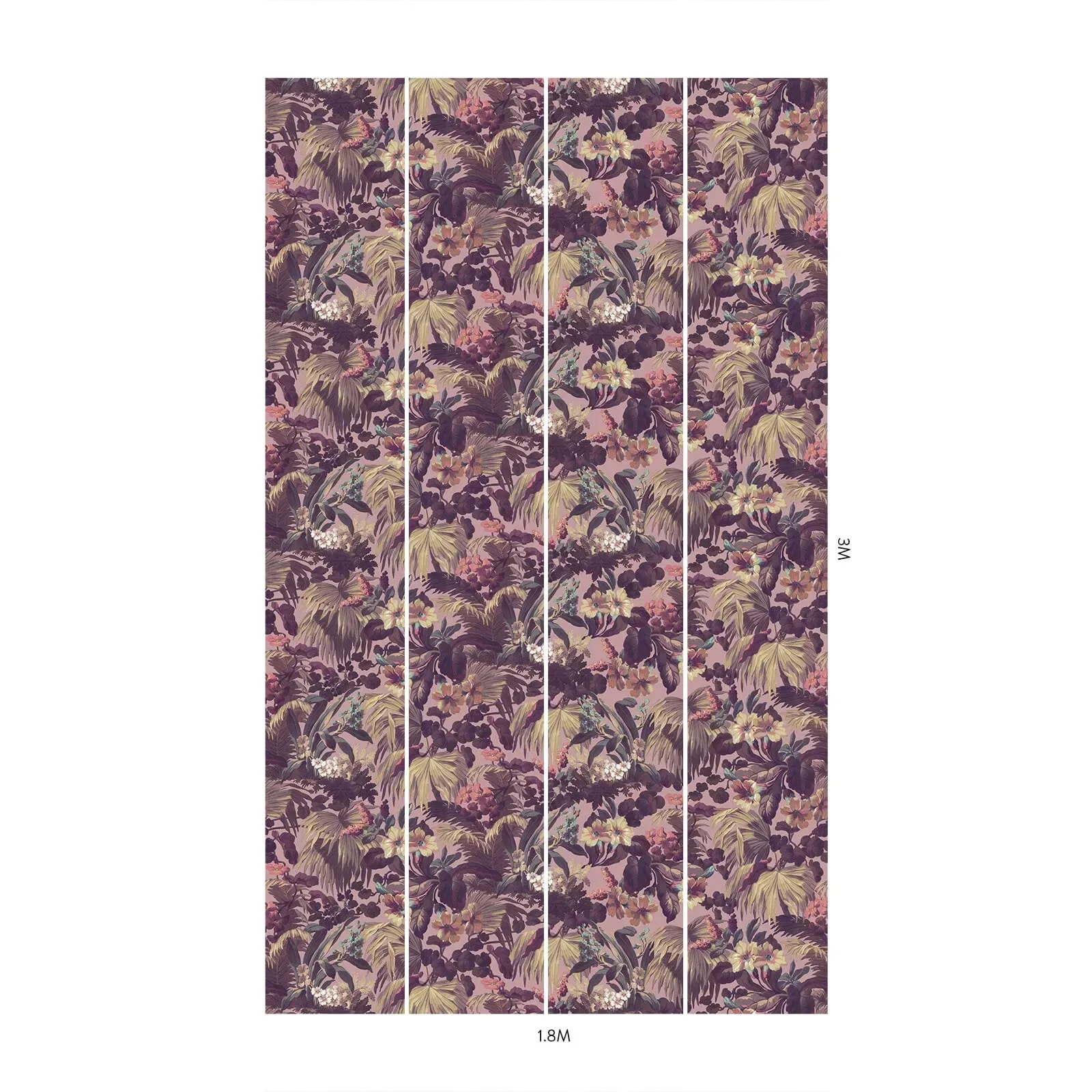 House of Hackney Limerence wallpaper in Rose Quartz – SKU 1-WA-LIM-DI-RQT-XXX