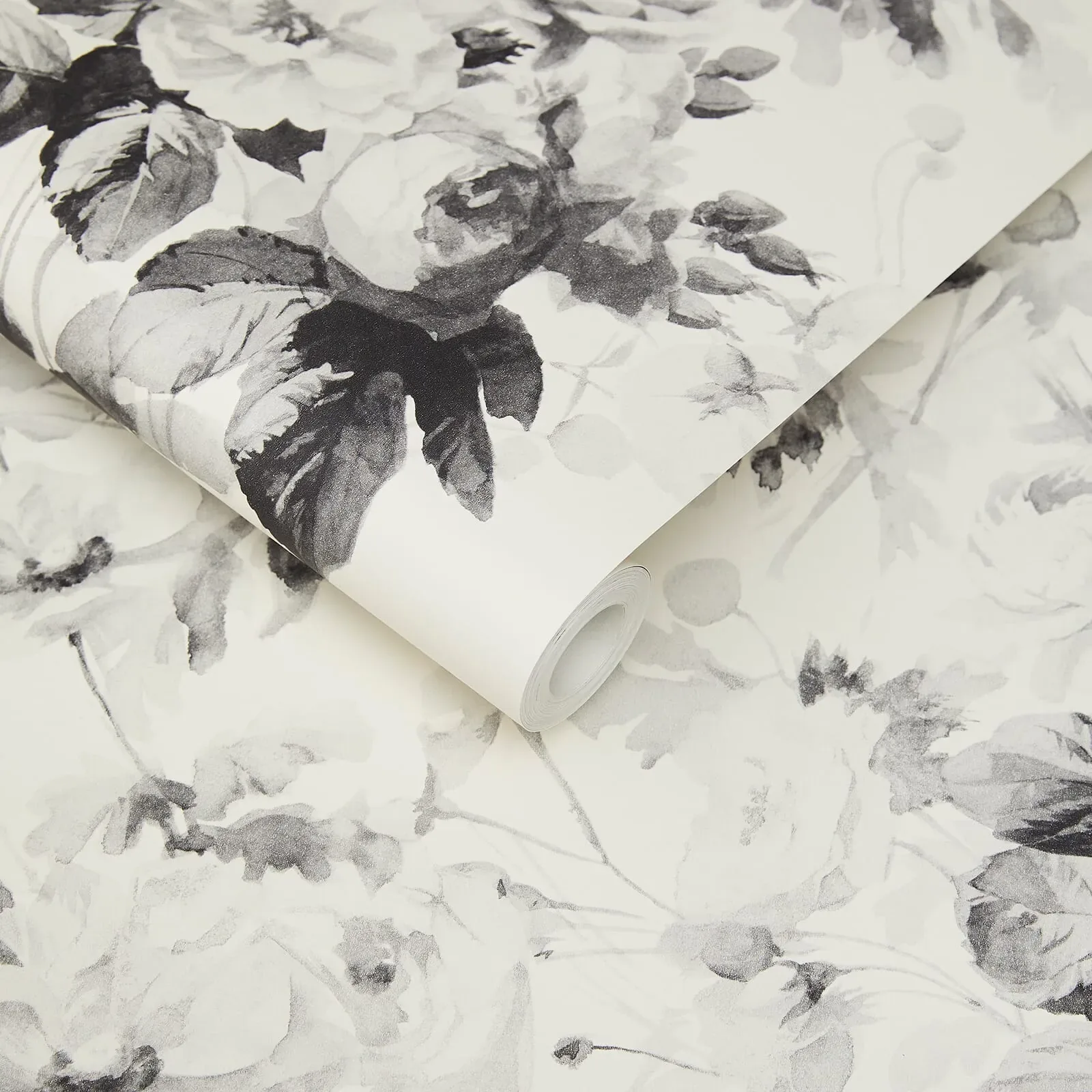House of Hackney London Rose Wallpaper – Smoke Grey | Wallpaper Twins House of Hackney London Rose wallpaper in Smoke Grey – SKU 1-WA-LON-TR-GRY-XXX