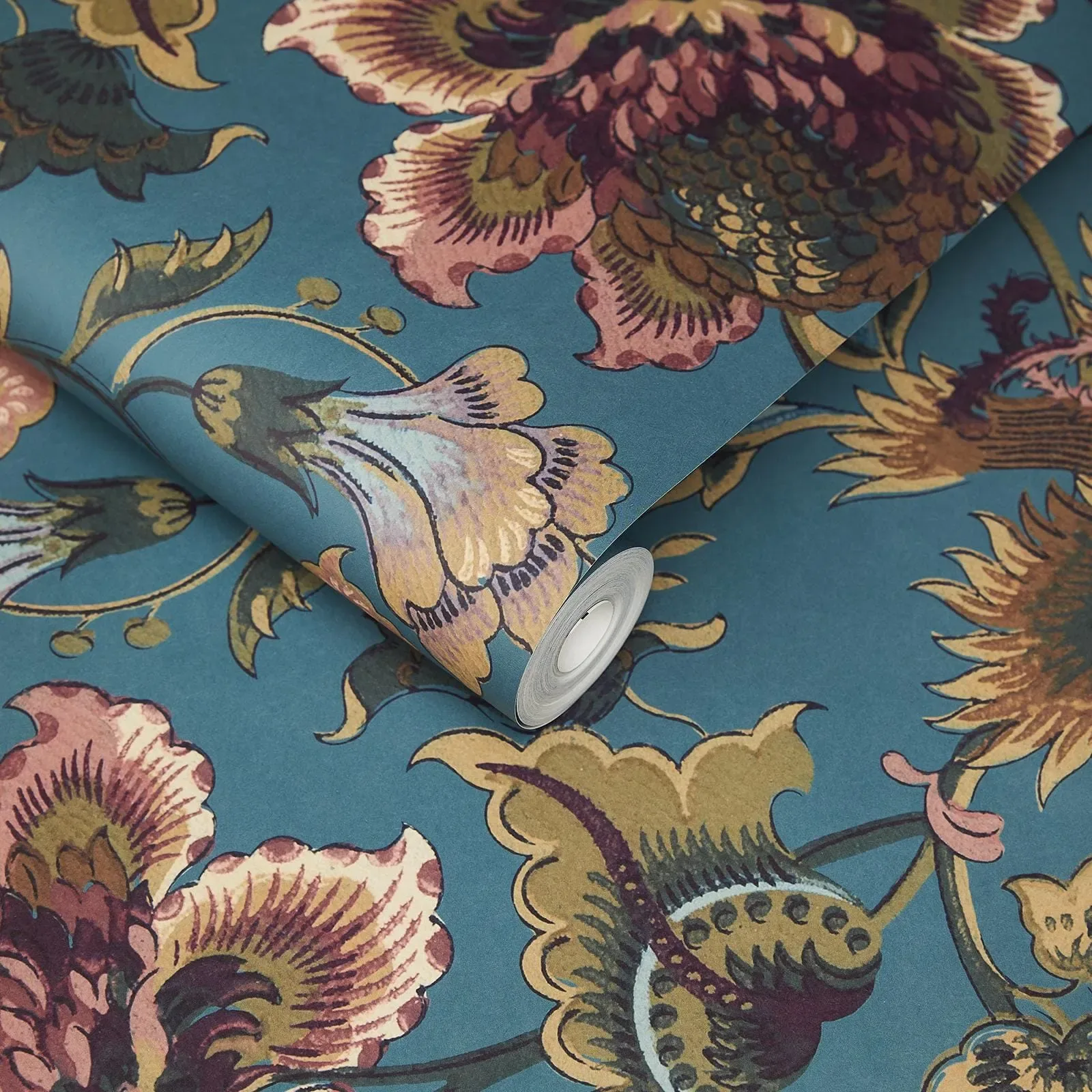 House of Hackney Majorelle Wallpaper – Azure | Wallpaper Twins House of Hackney Majorelle wallpaper in Azure – SKU 1-WA-MAJ-DI-AZU-XXX