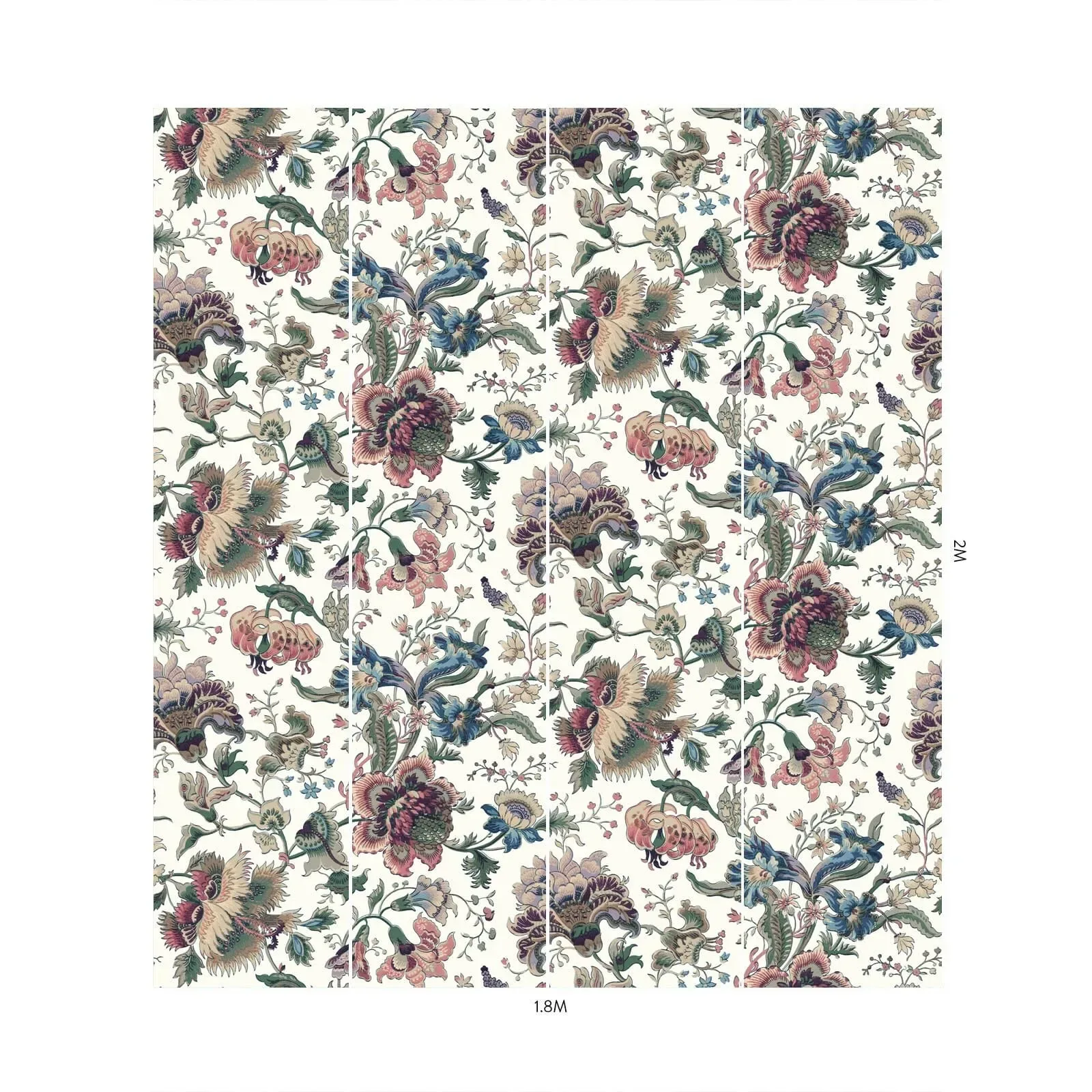 House of Hackney Majorelle Wallpaper – Ecru | Wallpaper Twins House of Hackney Majorelle wallpaper in Ecru – SKU 1-WA-MAJ-DI-ECR-XXX