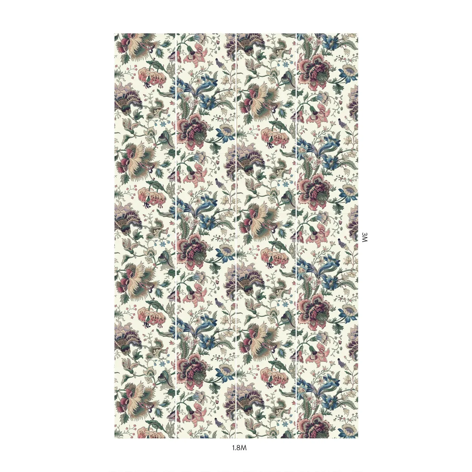 House of Hackney Majorelle Wallpaper – Ecru | Wallpaper Twins House of Hackney Majorelle wallpaper in Ecru – SKU 1-WA-MAJ-DI-ECR-XXX