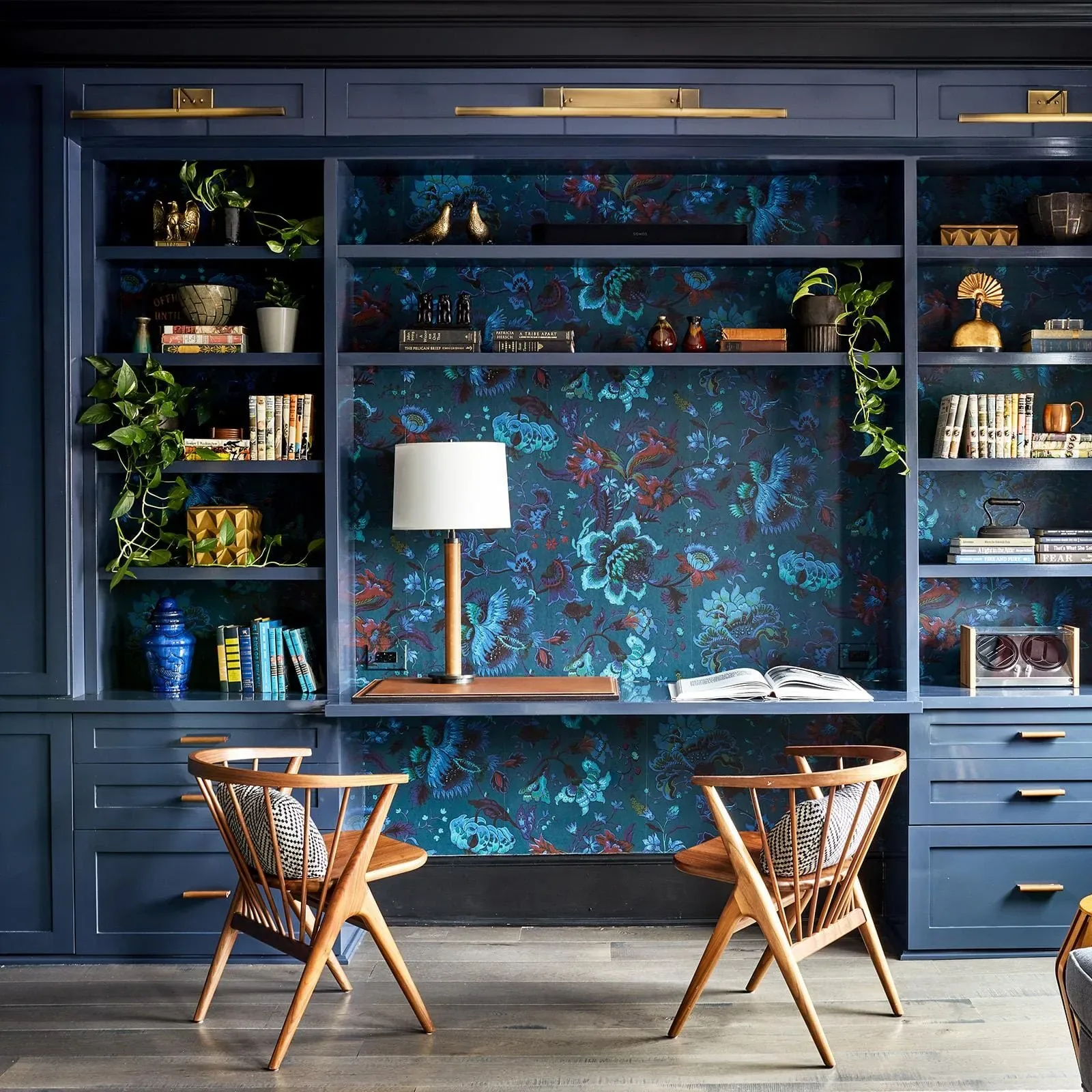 House of Hackney Majorelle Wallpaper – Petrol | Wallpaper Twins House of Hackney Majorelle wallpaper in Petrol – SKU 1-WA-MAJ-DI-PET-XXX
