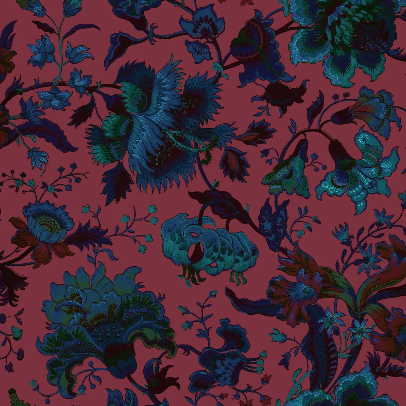 MAJORELLE Wallpaper – Viola Pink