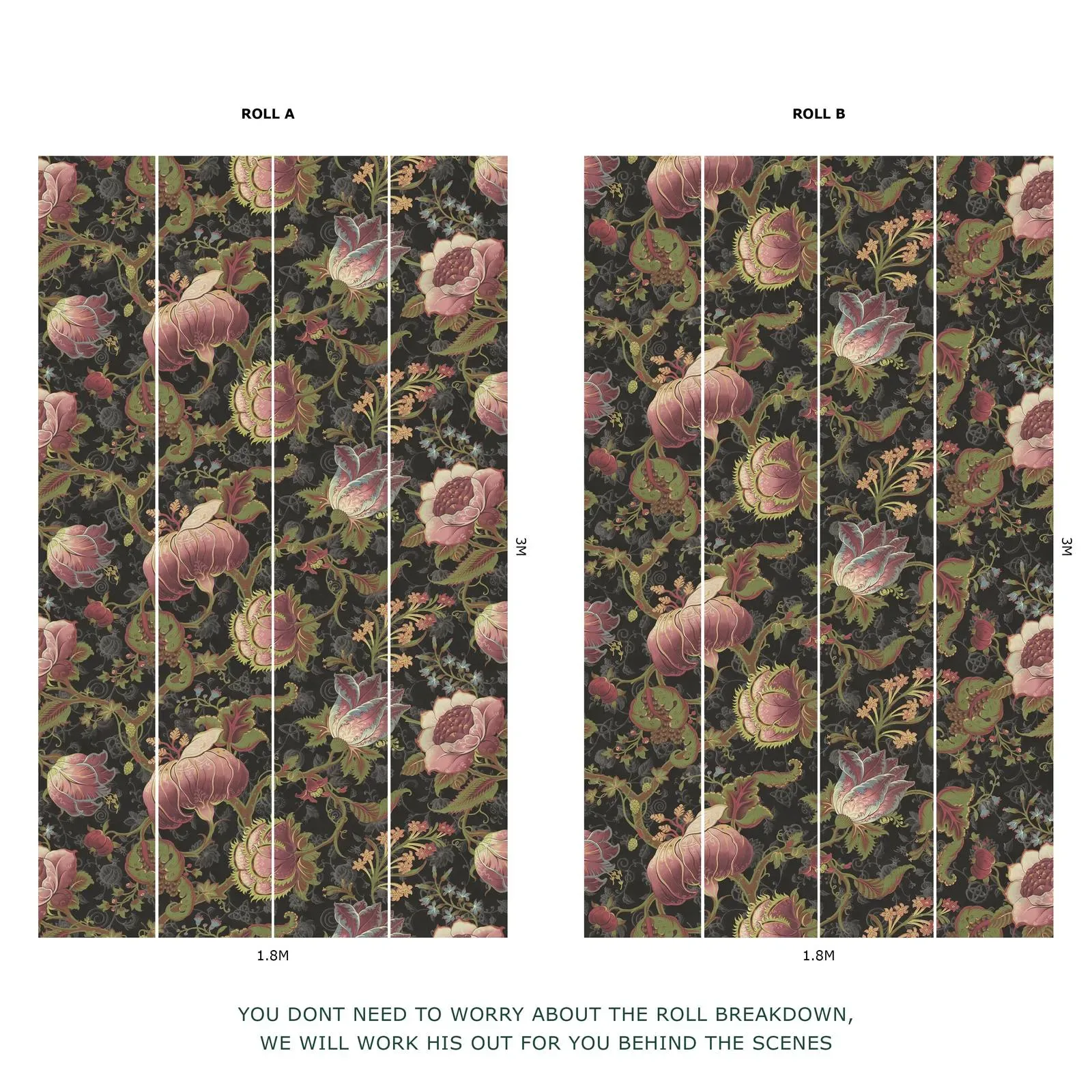 House of Hackney Meliora Wallpaper – Noir | Wallpaper Twins House of Hackney Meliora wallpaper in Noir – SKU 1-WA-MEL-DI-NOI-XXX